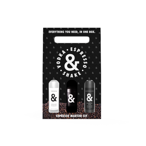 Vodka. Espresso & Shake! Gift pack