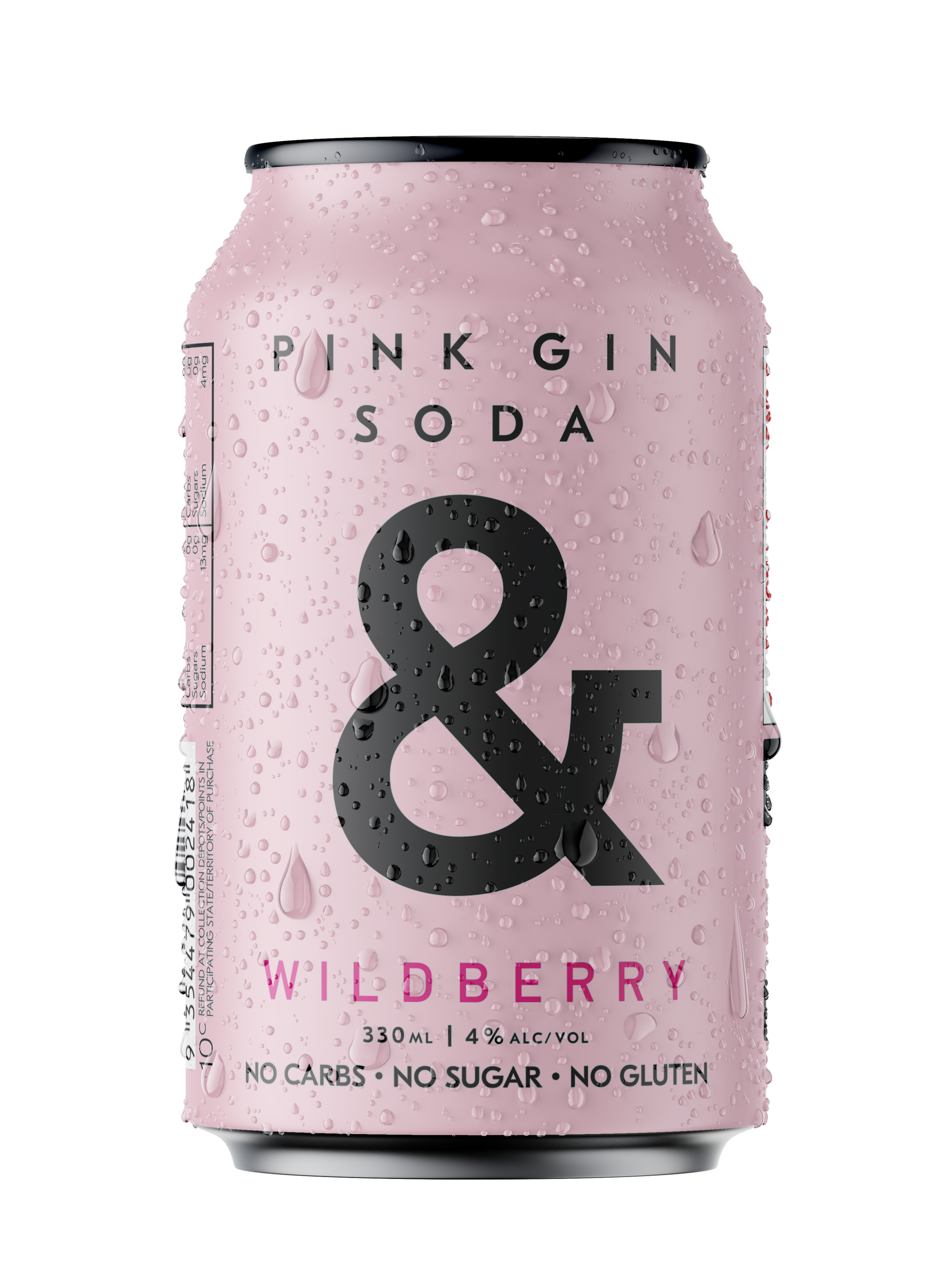 Pink Gin Soda & Cans 4% (16 Pack)