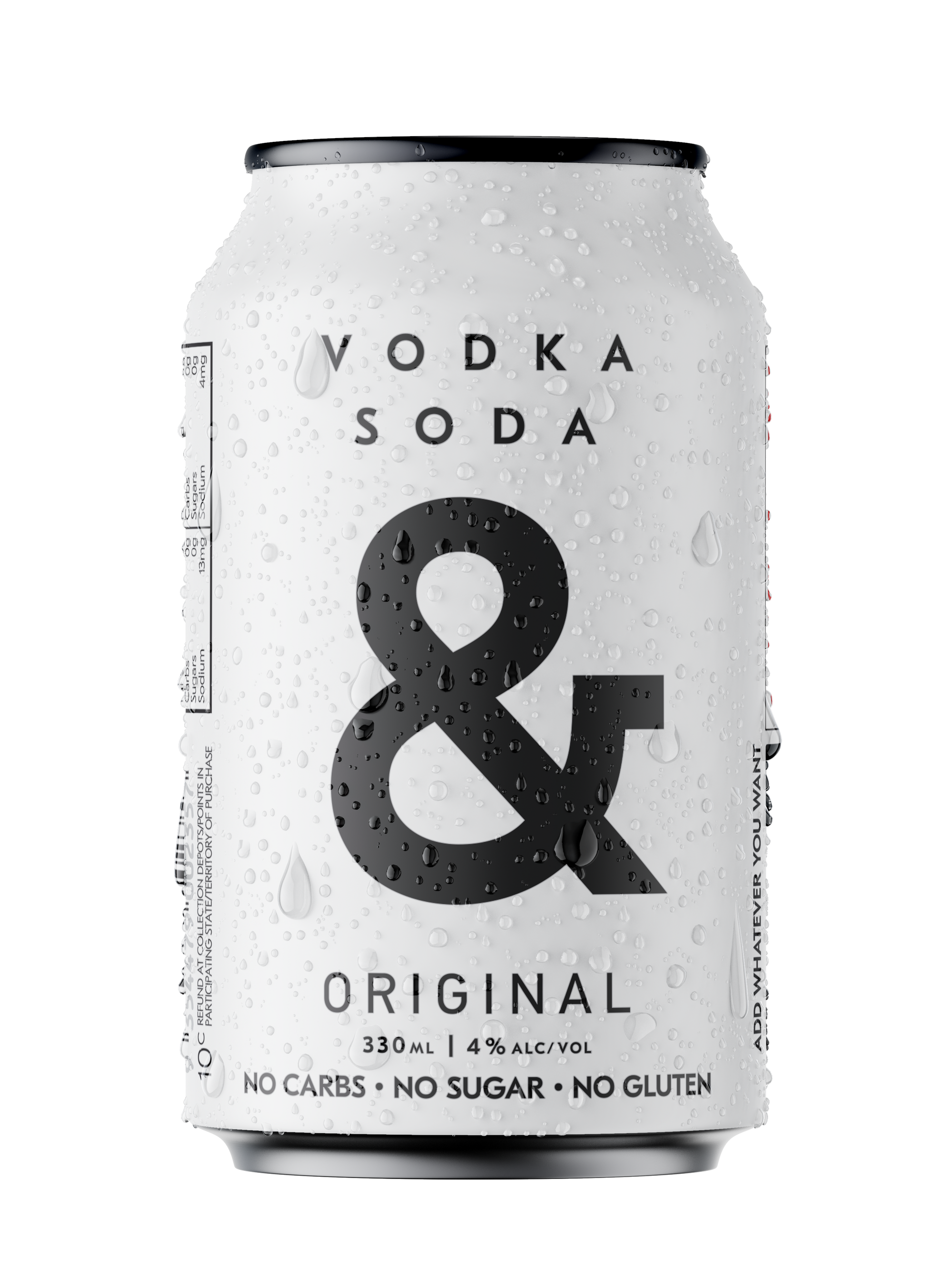 Vodka Soda & Cans 4% (16 Pack)