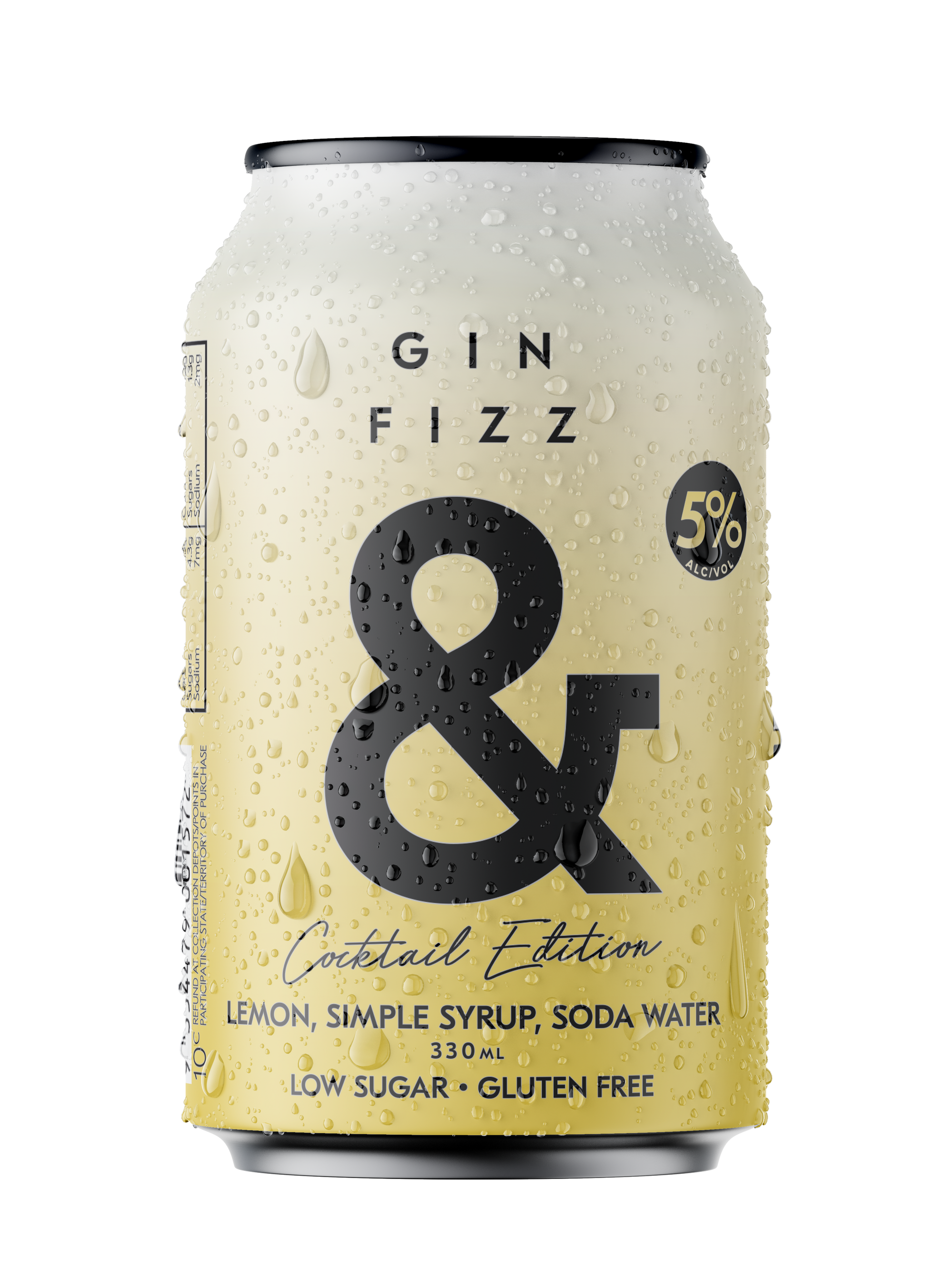Gin Fizz & Cans 5% (16 Pack)