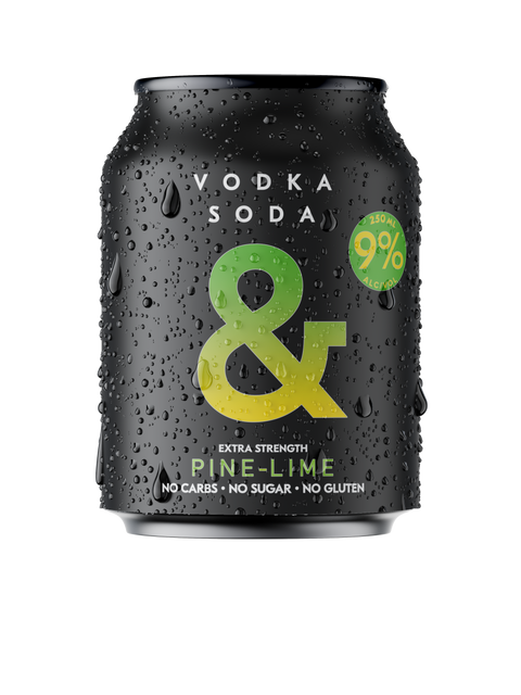 Vodka Soda & Pine Lime 9%