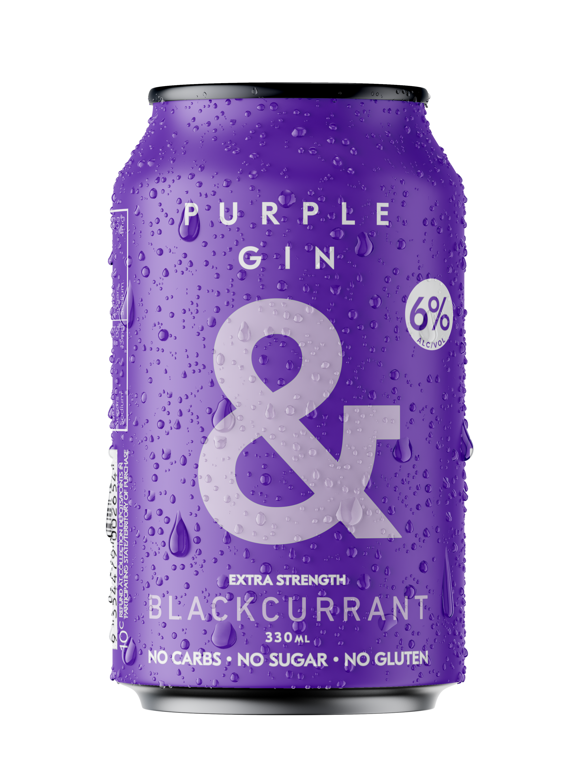 Purple Gin Soda & Cans 6% (16 Pack)