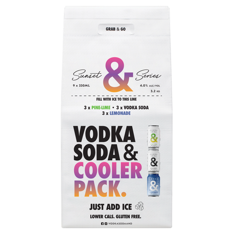 MEGA PACK: Vodka Soda & Cooler Pack