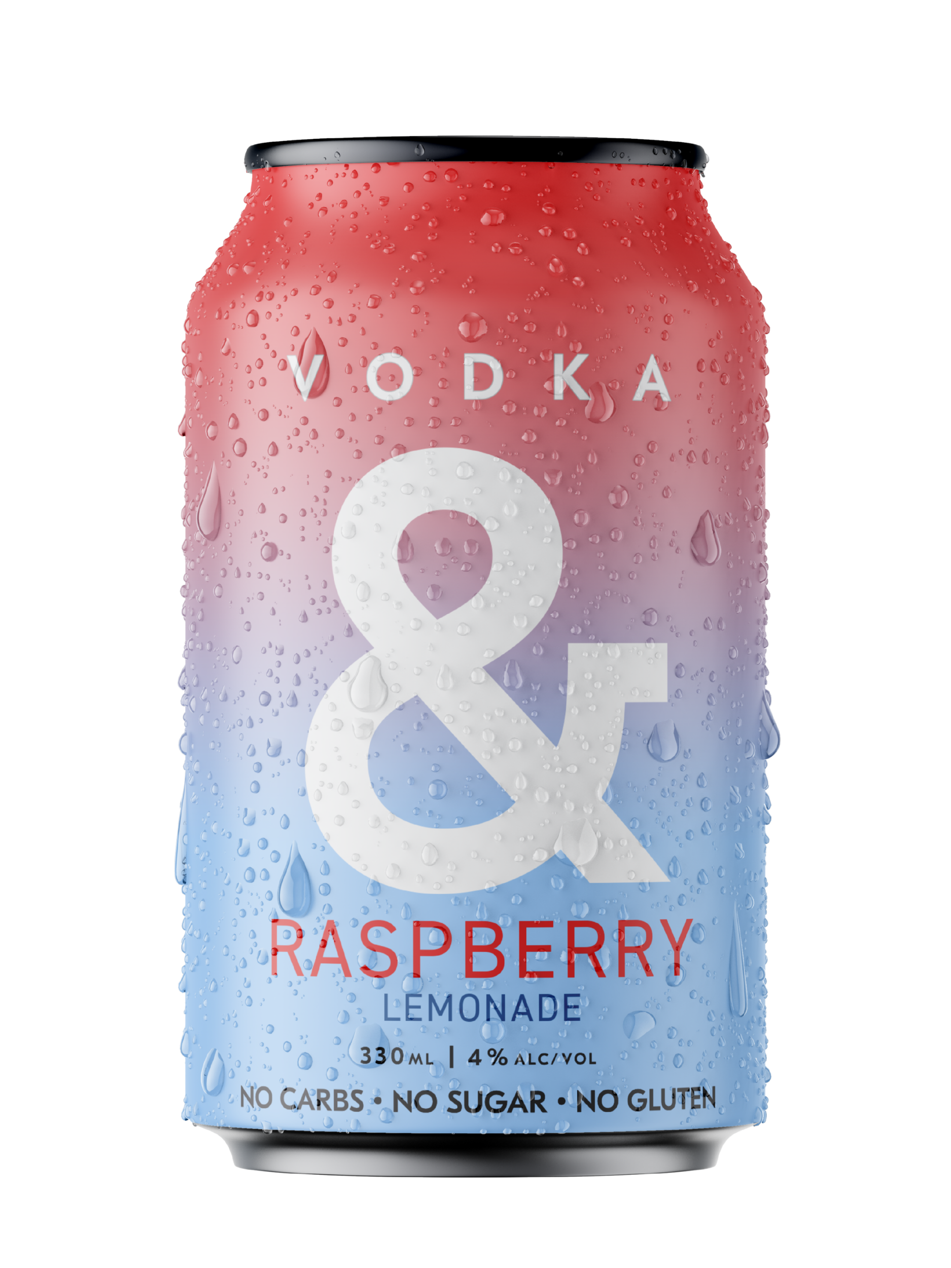 V Raspberry Lemonade Glass Vodka & Raspberry Lemonade 4% – Ampersand Projects