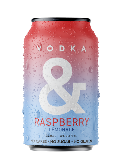 Vodka & Raspberry Lemonade 4%