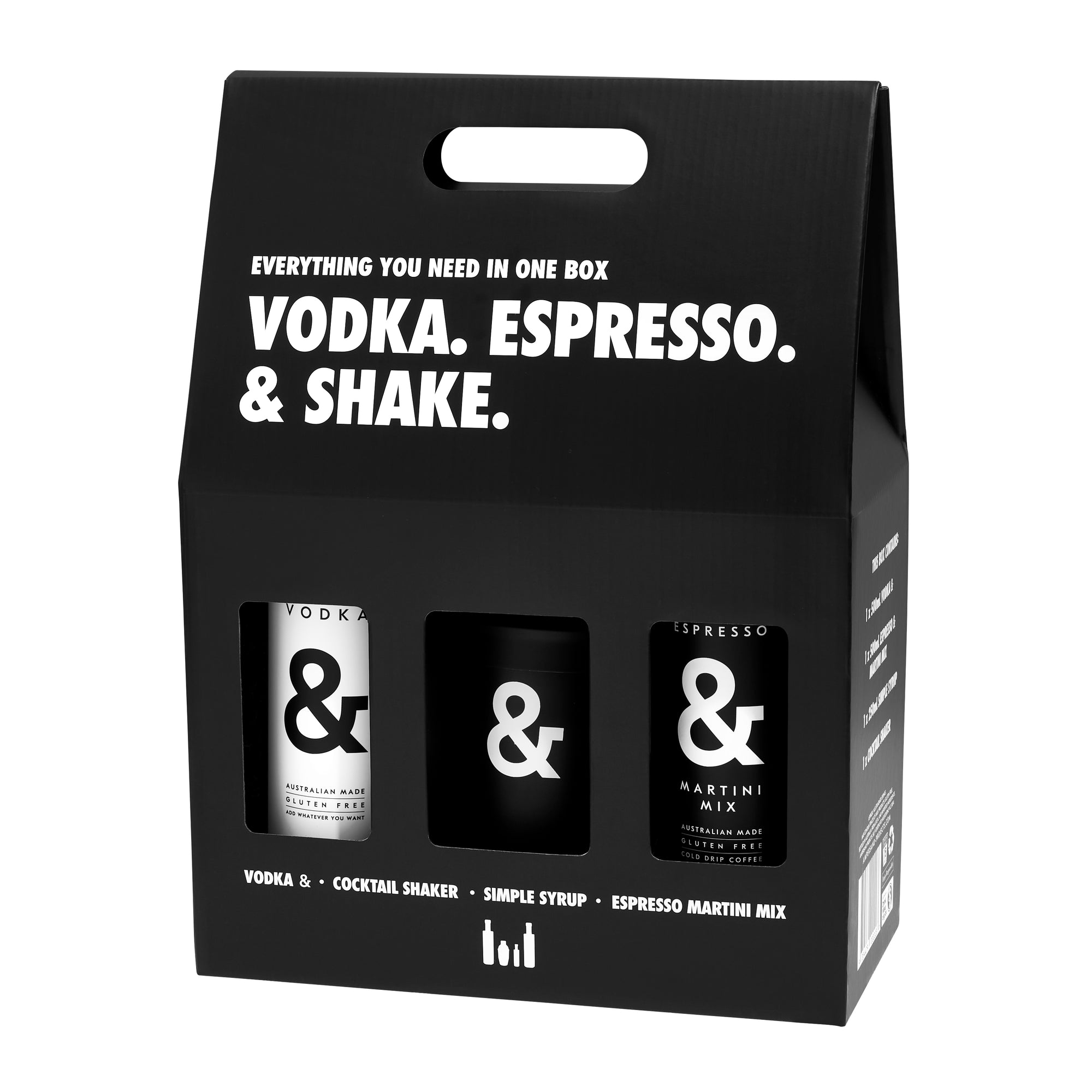 Vodka. Espresso & Shake! (gift pack)