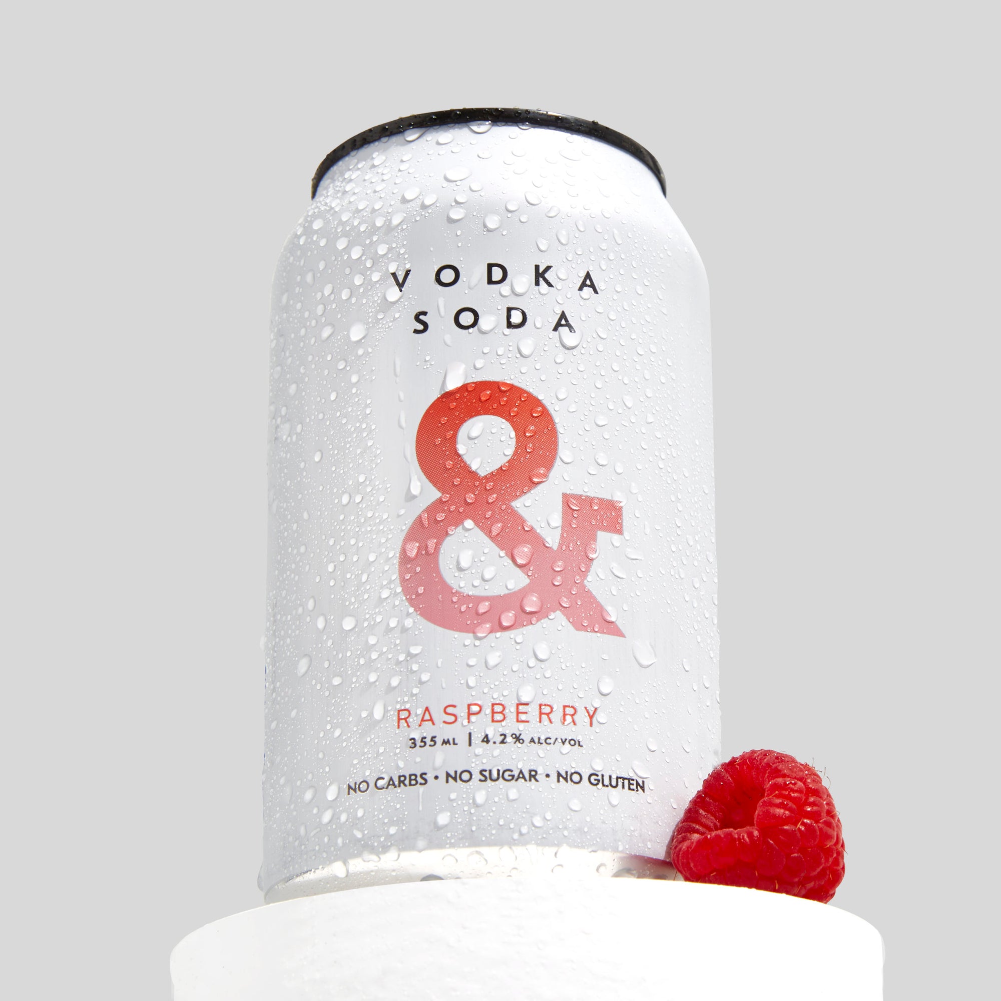 Vodka Soda & Raspberry Cans 4.2% (16 Pack)